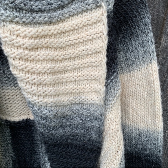 Silvia Novelli Noba Cardigan/Shawl Sweater Wool Blend Size S - Picture 5 of 5